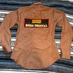 H BAR C - Festival work shirt